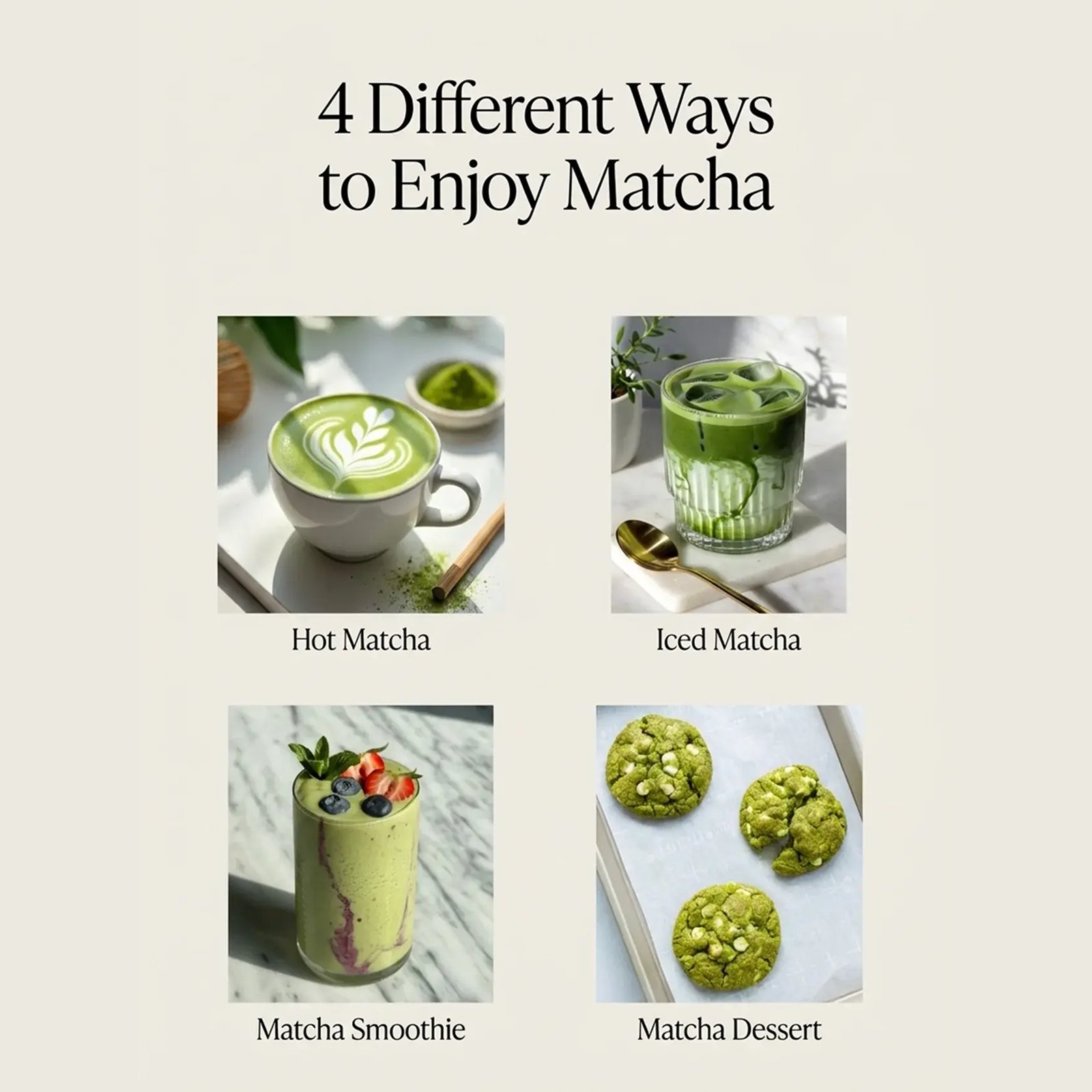 YVIA Matcha Collagen Vanilla