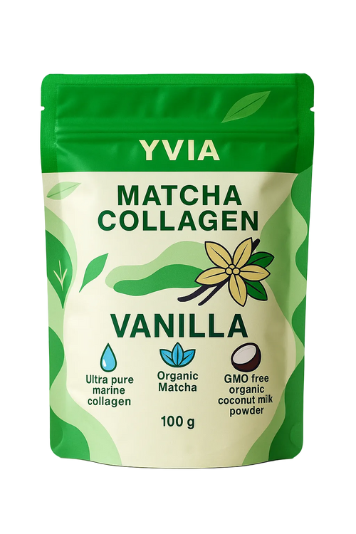 YVIA Matcha Collagen Vanilla